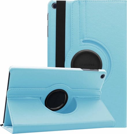 Arara Hoes Geschikt voor Samsung Galaxy Tab A 10.1 inch (2019) Tri-fold tablethoes - Licht Blauw
