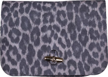 b.belt Leren Gordeltas Leony Beltbag Anthracize / Black Grijs Veelkleurig