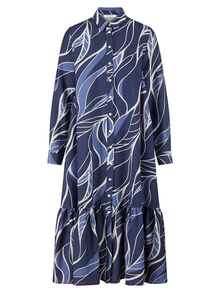 Jurk Van Peter Hahn blauw