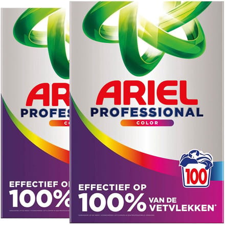 Ariel - Profesional - Waspoeder Color - 11KG - 2 x 100 Wasbeurten