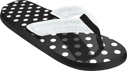 BECO dames teenslippers zwart, maat 37