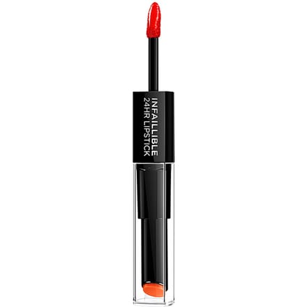 L'Oréal Paris Infaillible 24H Lipstick - Langhoudende 2-staps Lipstick met Vitamine E - 506 Red Infallible - Rood - 5.7ml