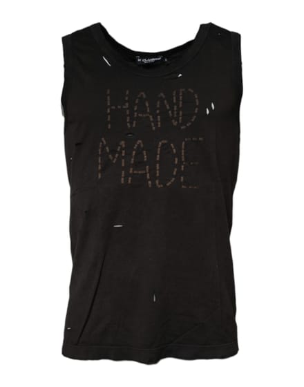 Handgemaakte Versleten Tanktop