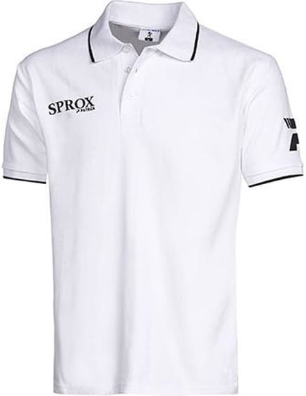 Patrick Sprox Polo Heren - Wit | Maat: S