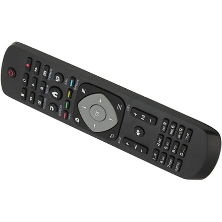 Vervangende afstandsbediening Geschikt voor Philips 47PFH410988 32PHH4009 40PFH4009 50PFH4009 TV gray