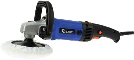 GEKO Autopolijstmachine - 1200W - Variabele snelheid - 180 mm schijf - Inclusief polijstpad
