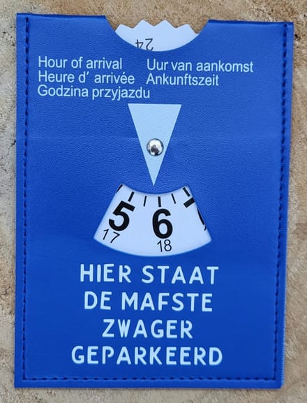 Parkeerschijf - Zwager