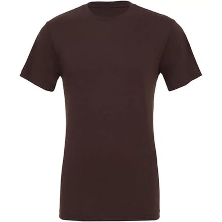 Bella+Canvas Unisex Jersey Short Sleeve Tee CV3001 - brown - S