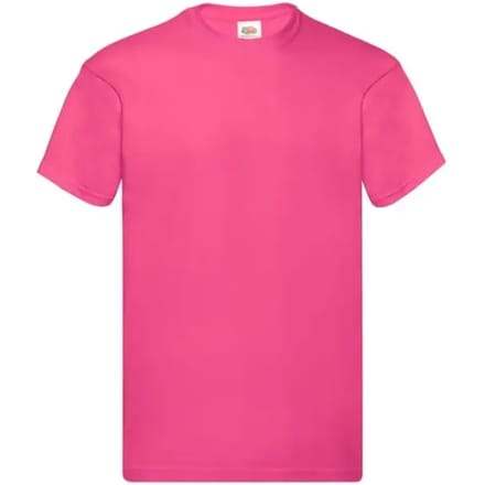 Fruit of the Loom - Original T - Fuchsia - M