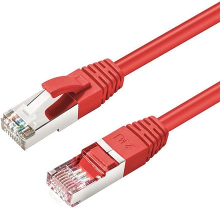 Microconnect MC-SFTP6A005R netwerkkabel Rood 0,5 m Cat6a S/FTP (S-STP)