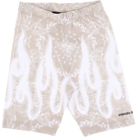 Damesfietsbroek Bandana Print Legging Beige