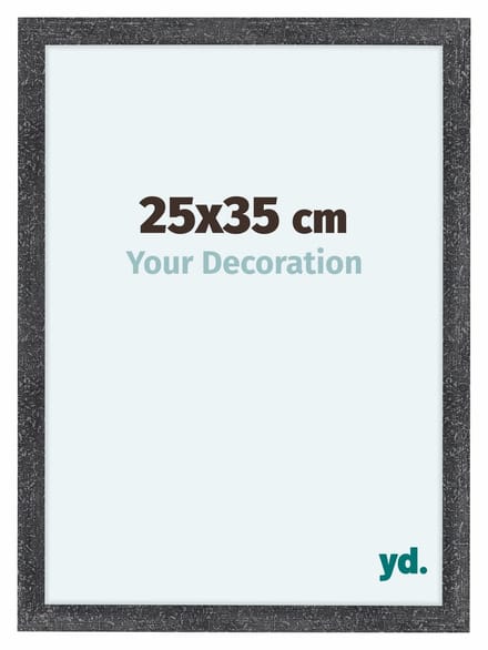 Your Decoration - Fotolijst 25x35 cm - MDF - Grijs Geveegd - Como
