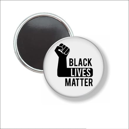 Button Met Magneet 58 MM - Black Lives Matter - NIET VOOR KLEDING