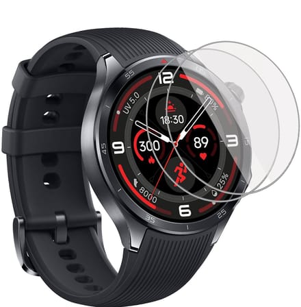 2x Folie Geschikt voor OnePlus Watch 3 Screenprotector - Beschermglas Folie