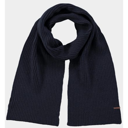 BARTS Wilbert Scarf Heren Sjaal - Donkerblauw