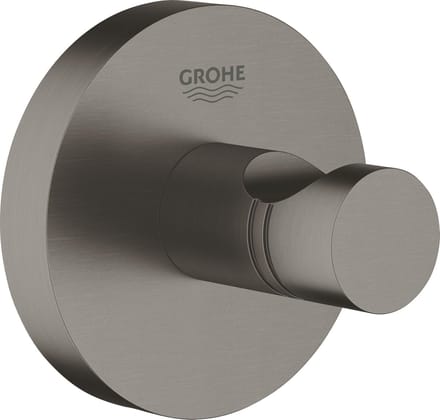 GROHE Essentials New Badjas-/Handdoekhaak - hard graphite geborsteld - 40364AL1