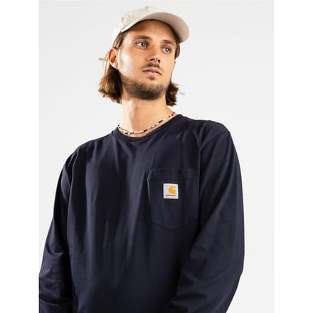 Carhartt WIP Pocket Longsleeve blauw