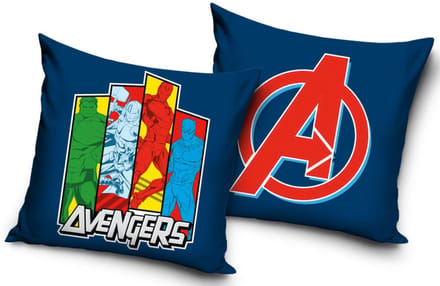 Marvel - Avengers - kussensloop - 2 zijdig - 40 x 40cm - velvet look