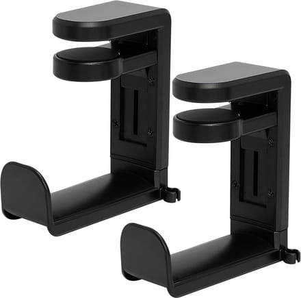 Premium Verstelbare Hoofdtelefoon Stand - Hoofdtelefoon Houder met Kabel Organizer voor Gaming en PC