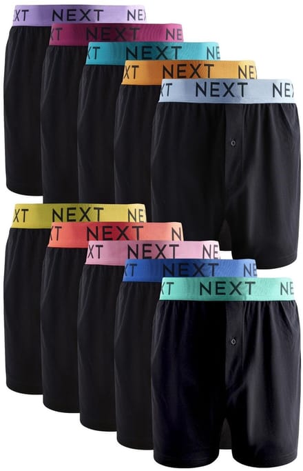 Next - Heren - Boxershorts met wijde pasvorm - Zwart