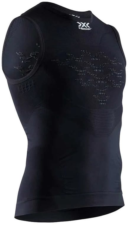 X-Bionic Energizer 4.0 Heren Singlet Light - Opal Black/Arctic White - Maat M