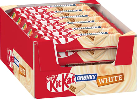 KitKat Witte Chocoladerepen Chunky - 24 stuks x 40g