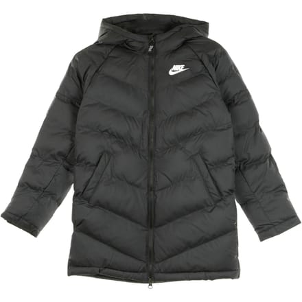 Lang donsjack Kindersportkleding Vul lang jack Zwart/zwart/zwart/wit
