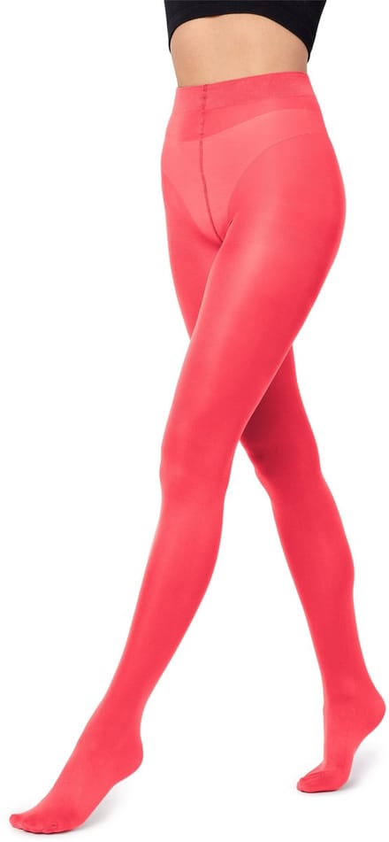 Merry Style Dames Panty - 40 DEN - Medium gloss - Polyamide - SS-Hiver-40 - Koraal - M