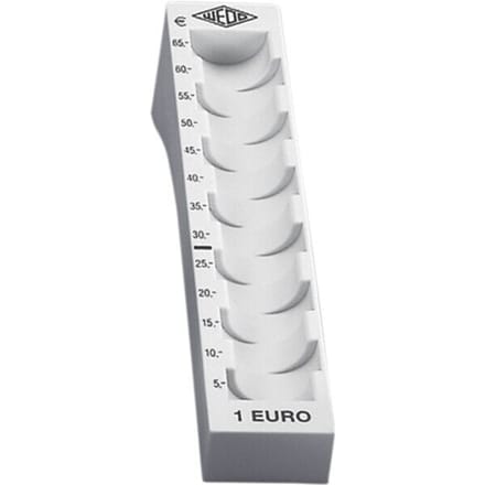 WEDO Muntgleuf voor 1 euro, lichtgrijs