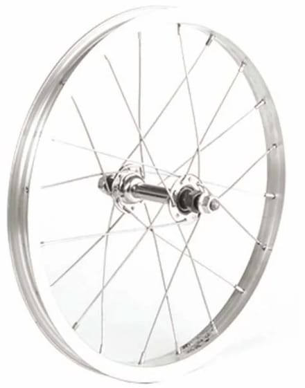Dema Drobec 20´´ Junior Voorwiel Zilver 10 x 100 mm