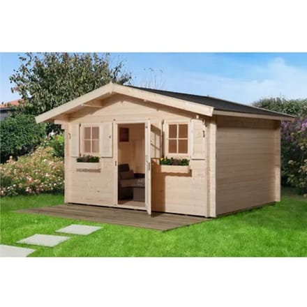 Weka Tuinhuis 135 - Onbehandeld - 380x380cm