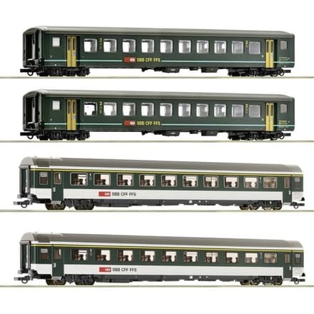 Roco 6200091 H0 set van 4 „IR 1617” van de SBB