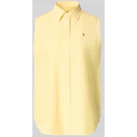 relaxed fit overhemdblouse van puur katoen