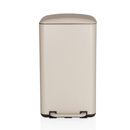 Afvalbak / prullenbak CLEAN BEVA 30 l beige hjh OFFICE