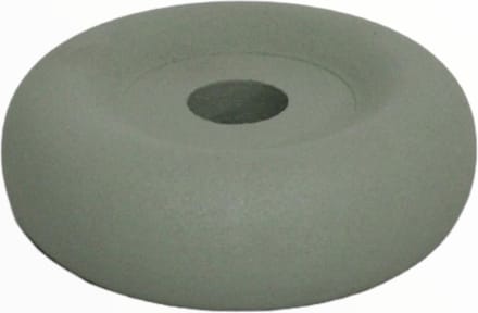 Branded by - Kandelaar - Disk - Jade groen - 3,5 cm hoog - Metaal