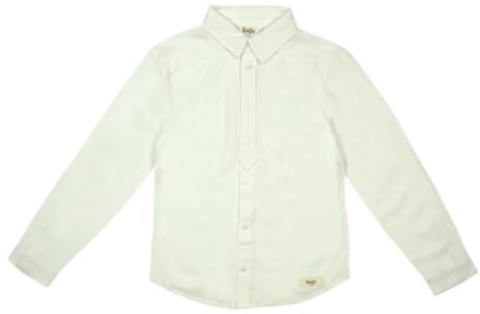 Baje Texas blouse jongens off white 74