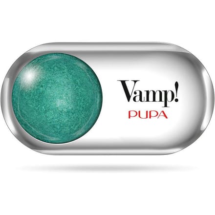 Vamp! Wet & Dry Eyeshadow 303 True Emerald 1 g – Eyeshadow, Wet And Dry Application, For Makeup Enthusiasts, Emerald , Suitable For Party Makeup