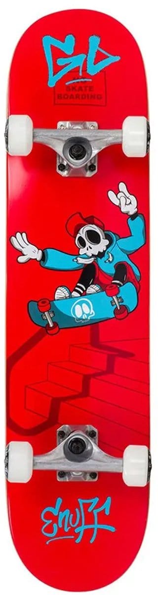 Enuff Skateboard - rood/blauw/zwart/wit