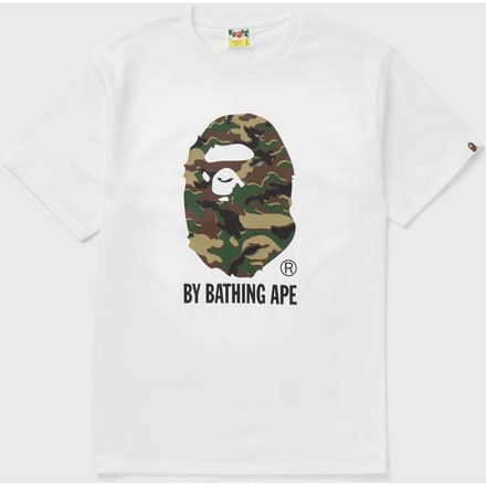 GLITCH WOODLAND CAMO BY BATHING APE TEE