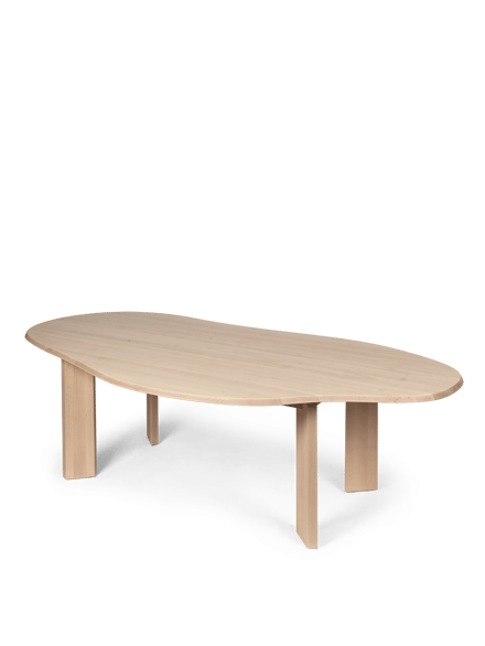 Ferm Living Tarn tafel - beuken, wit geolied - 220 cm