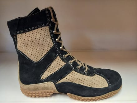 Wolky Downforce 2 halfhoge veterboot zwart suede maat 40