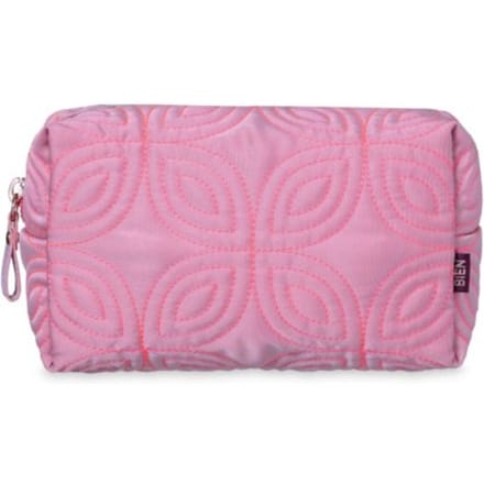Bien moves etui roze, bloemen soft-touch design