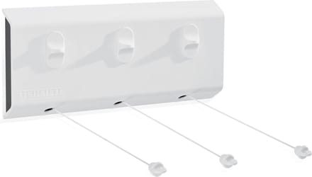 Driedraads Wall Airer 5m | Rollfix 150 Triple Longline - Wit