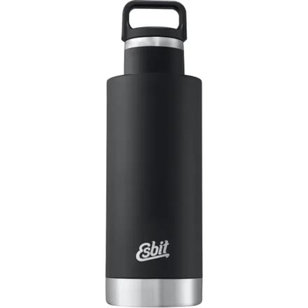 Esbit Sculptor Thermosfles - 1L - Mat Zwart - Lusdop - RVS - Lekvrij