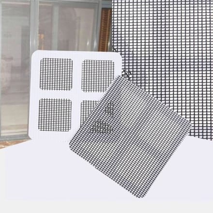 Moustiquaire - 3 pièces - Anti-insectes - Ajustable - Fixation scotch