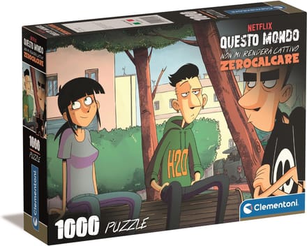 Clementoni - Puzzel - 1000 Stukjes - Zero Calcare - Puzzel Voor Volwassenen