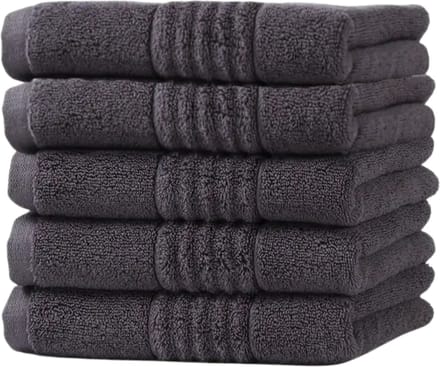 Nivard Handdoeken Set - Hotelkwaliteit - Handdoek - Towel - Donker - 5 Stuks