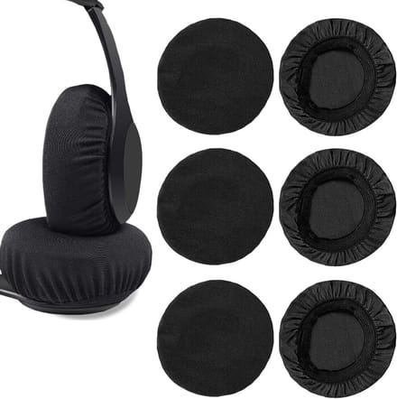 Set van 6 Universele Hoesjes voor Over-Ear Koptelefoons - Wasbaar en Elastisch