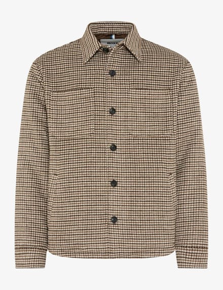 Brax Heren Shirt  Style DEXTER chocolate, donkerbruin, maat M
