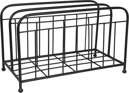 Clayre & Eef Tijdschriftenhouder 39x20x23 cm Bruin IJzer